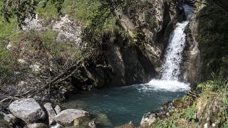 Drohnenflug über den Zielbach  Alpinsteig Partschinser Wasserfall [upl. by Polly]