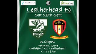 Leatherhead 0 1 Hayes amp Yeading Utd [upl. by Elamef]