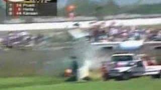 Greg Moore crash California Speedway Fontana [upl. by Tirza]