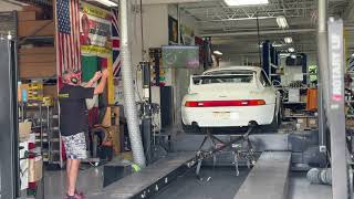 Porsche 993 RSR Dyno FabspeedMotorsport [upl. by Yxel]