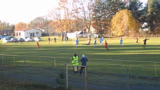 KO Pomorze Potęgowo vs Piast Człuchów 4120 Bramka na 31 Mariusz Mikołajczyk [upl. by Adiasteb]