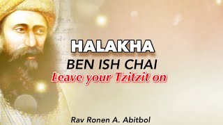 HalakhaLeave your Tzitzit on [upl. by Erinn151]