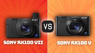 Sony RX100 VII vs Sony RX100 V Which Camera Is Better With Ratings amp Sample Footage [upl. by Krutz]