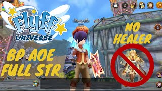 ✊ BillPoster BP AoE Full str No HEALER  FLYFF UNIVERSE ⭐ [upl. by Assillam]