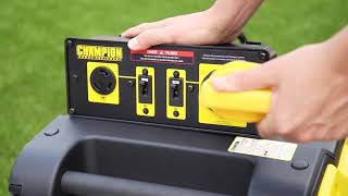 Champion 5500Watt RV Ready Portable Inverter Generator with CO Shield® Mod 201444 [upl. by Assecnirp]