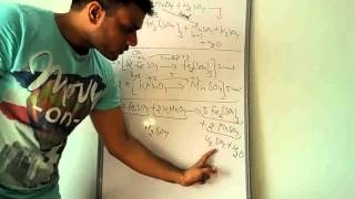 Balancing REDOX reaction by quotOXIDATION STATEquot method by ARVIND ARORA [upl. by Anniram]