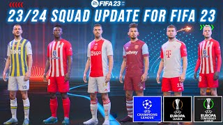 2324 New Squad Update For FIFA 23 Winter Transfers  EA FC 24 Ratings [upl. by Annaear]