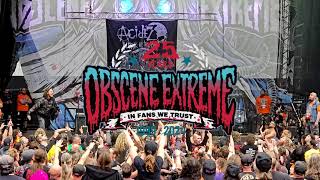 Acidez In Punk We Thrash Live Obscene Extreme 2024 [upl. by Lemire]