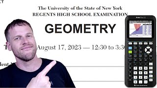 Geometry Regents August 2023 Questions 124 [upl. by Dallon471]