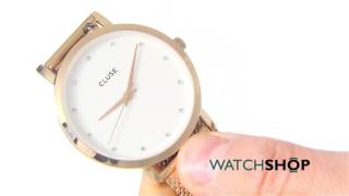 Cluse Ladies Pavane Mesh Watch CL18303 [upl. by Enohpets]