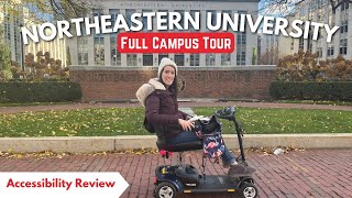 Northeastern University  Boston Campus Tour Vlog 2024  Accessibility Review w Student Interviews [upl. by Gen]