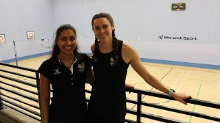 Hannah Reid and Sophia Candappa talk Wasps Netball [upl. by Aneala]