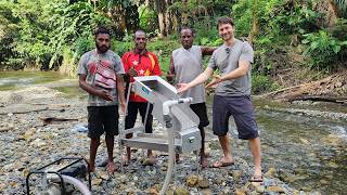 PNG Gold Mining Trip We Put 1500 Shovels Through The Highbanker [upl. by Addison887]