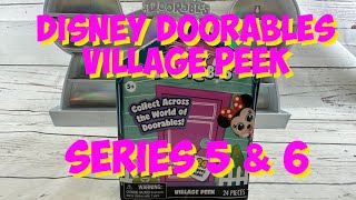 Disney doorables Village Peek Series 5amp6 [upl. by Aisyram295]