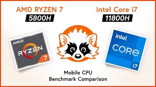 AMD Ryzen 7 5800H vs Intel Core i7 11800H  Zen 3 vs Tiger Lake  Laptop CPU Comparison [upl. by Marissa]