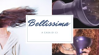 Provo il diffusore Capelli Ricci Bellissima aria calda Ceramic Diamond amp Keratin Diffon Cyber Glam [upl. by Arelus]