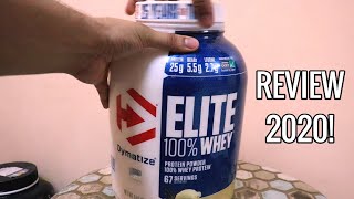 Dymatize ELITE 100 Whey Protein Official Detailed Review 2020  Hindi [upl. by Anillek]