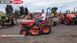 Kubota B1750 4x4 Tractor [upl. by Danaher]