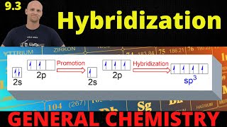 93 Hybridization  General Chemistry [upl. by Cooke]