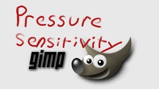 How to Use GIMP Pressure Sensitivity With Tablet Input Devices [upl. by Imray255]