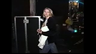 Nirvana postshow footage  December 13th 1993 Pier 48 MTV Live and Loud Seattle WA [upl. by Ojeillib452]