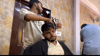 Mst Msaaj Or Hair Cut 💇 Krwa Liya 😍 [upl. by Eizzik]