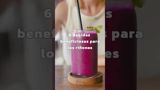 ✅6 Bebidas beneficiosas para los riñones saludable sabiasesto saludybienestar [upl. by Stephie18]