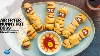 Air Fryer Mummy Hot Dogs [upl. by Abigael]