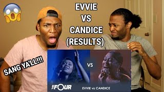 Evvie vs Candice They FIGHT For Their Life  The Finale  The Four REACTION [upl. by Durware787]