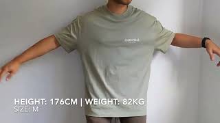 Essentials Fear Of God Sea Foam TShirt  Up Close and Sizing Fitting Guide [upl. by Sidnee322]