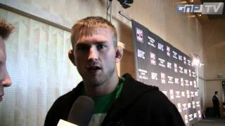 UFC on Fuel TV 2  Alexander Gustafsson quotI´ll win by KO in the first roundquot [upl. by Ofella369]