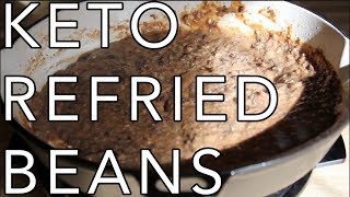 Low Carb Keto Refried Black Soy Beans [upl. by Areta383]