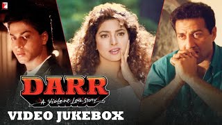 Darr Songs  Video Jukebox  Shah Rukh Khan Juhi Chawla Sunny Deol  ShivHari Anand Bakshi [upl. by Nithsa]