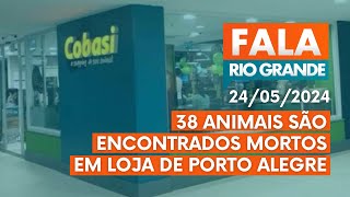 38 ANIMAIS SÃO ENCONTRADOS MORTOS EM LOJA DE PORTO ALEGRE  FALA RIO GRANDE [upl. by Ennayhc]