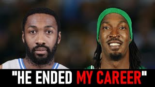 GILBERT ARENAS vs GERALD WALLACE 😂 EPIC BATTLES nba funny [upl. by Aidin]