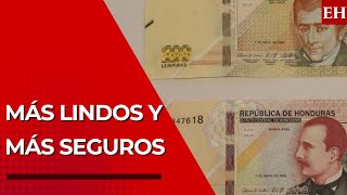 Conoce los nuevos diseños de los billetes de L 100 y 500 lempiras con mejores medidas de seguridad [upl. by Gnues]