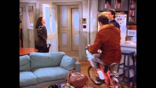 Seinfeld Elaine and Kramer and the bike [upl. by Ianej]