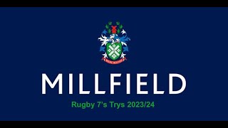 Millfield Rugby 7s Trys 202324 [upl. by Marva884]