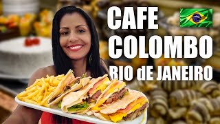 Cafe Colombo in Rio de Janeiro 🤤 [upl. by Madelena]