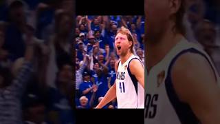 Dirk Nowitzki’s Iconic One Legged Fadeaway 🦵shorts [upl. by Mavra]