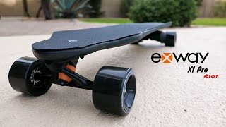 Exway X1 Pro Riot  Electric Longboard [upl. by Anitsyrhk]