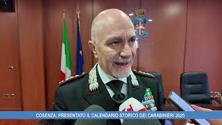 COSENZA PRESENTATO IL CALENDARIO STORICO DEI CARABINIERI 2025 [upl. by Ahsyekat967]