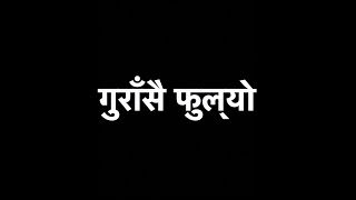 KARAOKE  Gurasai Fulyo  गुराँसै फुल्यो वनैमा  1974 AD  with Lyrics [upl. by Adnohsirk]