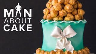 Croquembouche Tower WEDDING CAKE  Man About Cake 2018 Wedding Season with Joshua John Russell [upl. by Ann-Marie802]