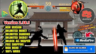 Shadow Fight 2 Mod Menu Apk V2381 Latest Version 2024  Unlimited Energy amp Money  Max Level [upl. by Euqor]