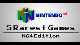 5 Rarest Retro Games  Nintendo N64 Edition  With Gameplay [upl. by Eremihc]