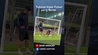 Tutorial Kiper Futsal yang benar wkwkwk youtubeshorts shortvideo memes lucu [upl. by Ennaj]