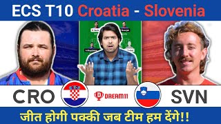 CRO vs SVN dream11 prediction  cro vs svn dream11 prediction today match  cro vs svn dream11 [upl. by Batty]