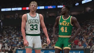 NBA CLASSIC 1983 BOSTON CELTICS vs DETROIT PISTONS NBA 2K24 GAMEPLAY PS5 UHD nba [upl. by Othella]