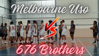 676 BROTHERS vs MELBOURNE USO  MELBOURNE CUP TOURNAMENT 2023 [upl. by Enelhtac]